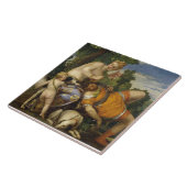 Carreau Vénus et Adonis (par Paolo Veronese) (Côté)