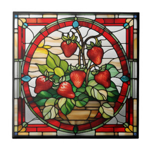 Carreau Verre à fraise
