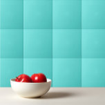 Carreau Verre bleu turquoise de couleur claire<br><div class="desc">Design bleu turquoise en verre de mer clair.</div>