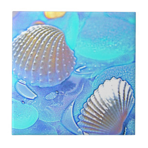 Carreau Verre coloré de mer