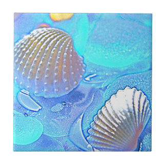 Carreau Verre coloré de mer