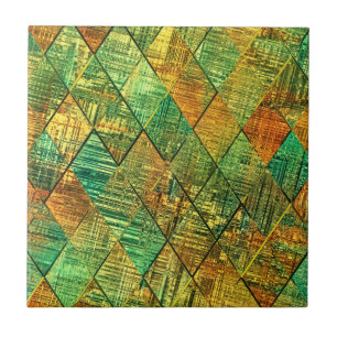 Carreau Verre coloré géométrique décoratif moderne