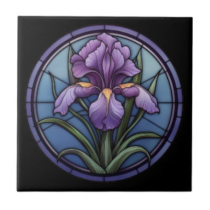Carreau Verre Iris Violet