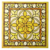 Carreau Verre Jaune (Devant)