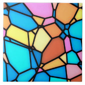 Carreau Verre multicolore (Devant)