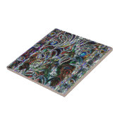 Carreau Verre souillé de cru éclectique (Côté)