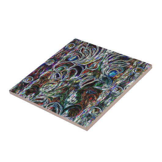 Carreau Verre souillé de cru éclectique (Côté)