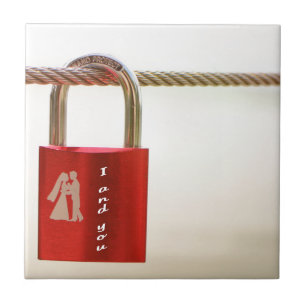 Carreau Verrouillage d'amour