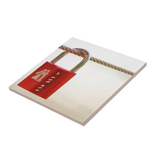 Carreau Verrouillage d'amour (Côté)