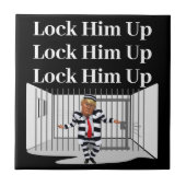 Carreau Verrouiller Trump en céramique (Devant)