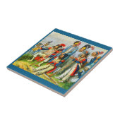 Carreau vers 1796 Les soldats de Napoléon (Côté)