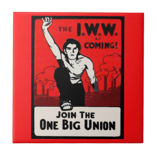 Carreau Vers 1905, IWW arrive