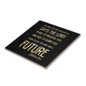 Carreau Vers scriptural chrétien de bible - 29:11 de (Côté)