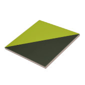 Carreau Vert acide - Noir vert (Côté)