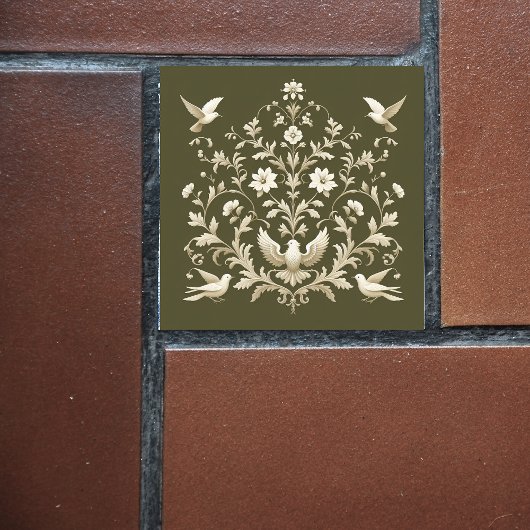 Carreau vert botanique