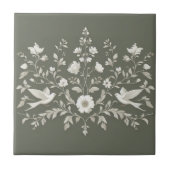 Carreau vert botanique (Devant)