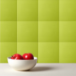 Carreau Vert poire claire solide<br><div class="desc">Design vert poire clair solide.</div>