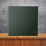 Carreau Vert sapin minimaliste uni couleur simple<br><div class="desc">Vert sapin minimaliste uni couleur simple</div>