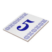 Carreau Verticale victorienne de tuile de numéro de maison (Côté)