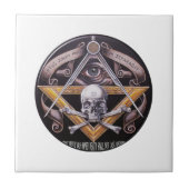 Carreau Vertu maçonnique (Devant)