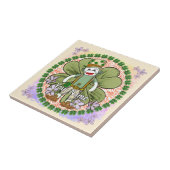 Carreau Very Irish Sock Monkey (Côté)