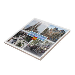 Carreau vES155 BARCELONA Sagrada Familia Casa Batllo,