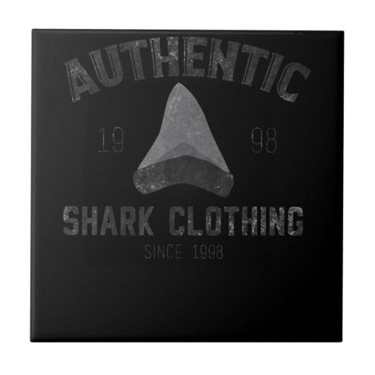 Carreau Vêtements authentiques de requins depuis 1998 - Ca (Devant)