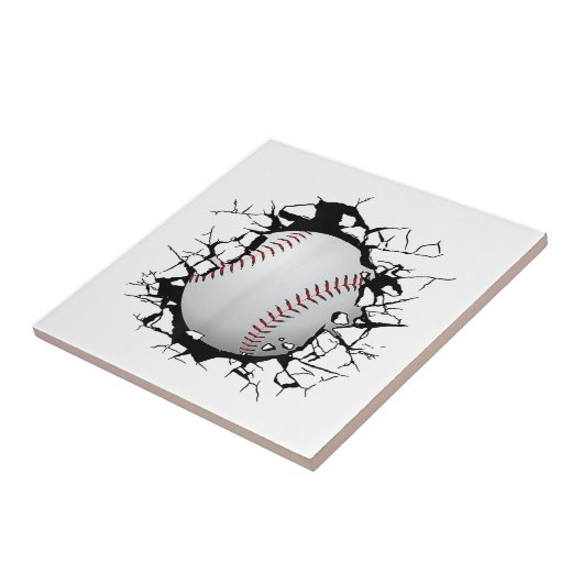 Carreau Vêtements de baseball - Baseball (Côté)