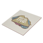 Carreau Vêtements pliants, jour de lessive (Côté)