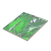 Carreau Vibes d'été Banana Tree Feuilles Pale Green Pastel (Côté)