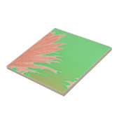 Carreau Vibes d'été Palm Tree Feuilles Pale Green (Côté)