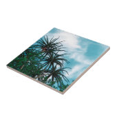 Carreau Vibes été Palm Tree Cactus vert pâle (Côté)