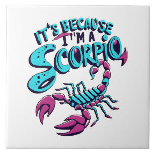 Carreau Vibrations astrologiques du Scorpion Signe du zodi
