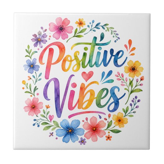 Carreau Vibrations Positives (Devant)