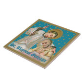 Carreau Victime de St. Aloysius Gonzaga & Plague (M 006) (Côté)