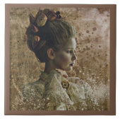 Carreau Victorian Ghost Lady in Waiting (Devant)