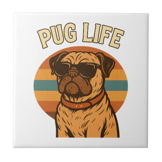Carreau Vie de Pug (Devant)