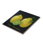 Carreau Vie morte au citron (Côté)