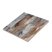 Carreau Vieille texture colorée d'écorce d'arbre (Côté)