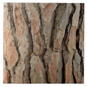 Carreau Vieille texture d'écorce d'arbre (Devant)