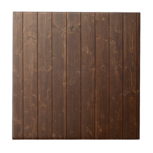 Carreau Vieille texture en bois Brown de mur