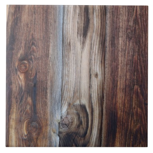 Carreau Vieille texture en bois patinée de mur (Devant)