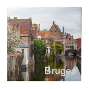 Carreau Vieilles maisons en Bruges, Belgique