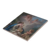 Carreau Vierge et enfant avec le St John le baptiste (Côté)