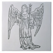 Carreau Vierge (la Vierge) une illustration du 'Poeti (Devant)