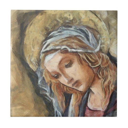 Carreau Vierge Marie (Devant)