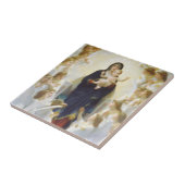 Carreau Vierge Marie et Jésus aux anges (Côté)