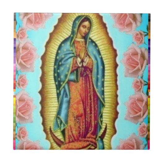 CARREAU VIERGE MEXIQUE DE GUADALUPE 11 PRODUITS (Devant)