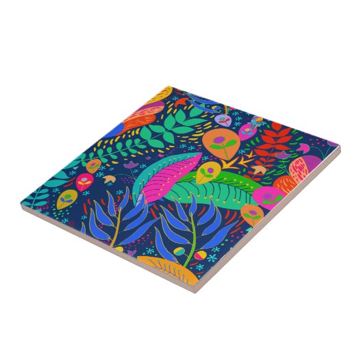 Carreau Vierle hawaiian tropical (Côté)