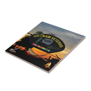 Carreau Vietnam Veste anciens combattants LRRPS LRRP Recon